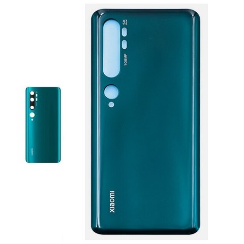 Original battery cover Xiaomi Mi Note 10 Pro (M1910F4S), Mi Note 10 (M1910F4G) Green color ORIGINAL