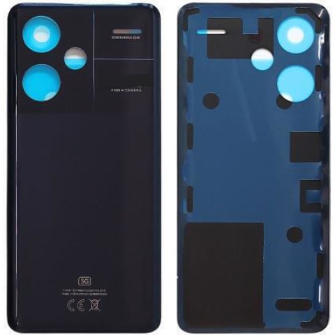 Καπάκι μπαταρίας Xiaomi Redmi Note 13 PRO PLUS 5G  (23090RA98C) Black σε μαύρο χρώμα NO/PARTS Bulk