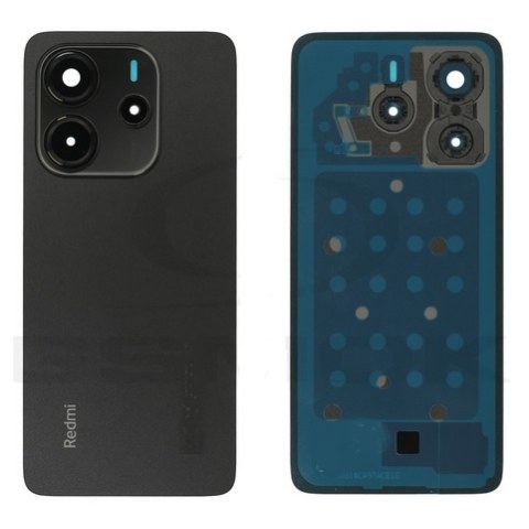 Back battery cover Xiaomi Redmi Note 14 4G (24117RN76G) Black with Camera Glass OEM Blister