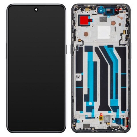 Γνήσια οθόνη ONEPLUS 10T 5G (CPH2415, CPH2413, CPH2417) / Ace Pro) 2022 Black Display LCD AMOLED 6.7 Touch screen digitizer w/frame SVP BOX ORIGINAL (ΠΑΡΑΔΟΣΗ ΣΕ 3-7 ΗΜΕΡΕΣ)