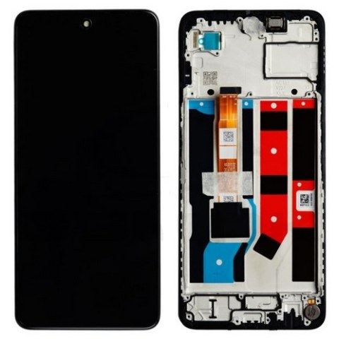 Original set LCD Oppo A80 5G (CPH2639) Black complete Display Touch screen Digitizer w/frame SVP BOX