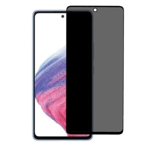 Τζάμι προστασίας οθόνης Samsung Galaxy A71 SM-A715 PRIVACY Tempered Full Glue Glass 5D Blister