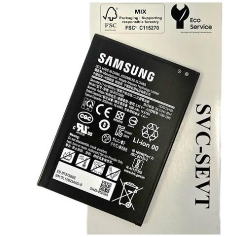 Original Battery Samsung Galaxy Tab Active 3 8.0" 2020 EB-BT575BBE ( T570 / T575 / T577) OEM Lion 5000mAh 3.85V SVP BOX