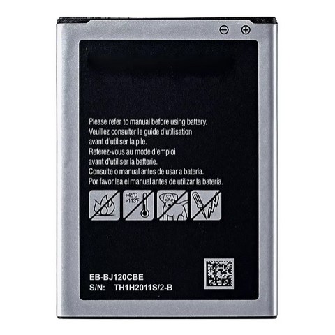 Battery (OEM) Samsung J120 Galaxy J1 2016 EB-BJ120CBE Li-Ion 2050mAh NO LOGO BULK