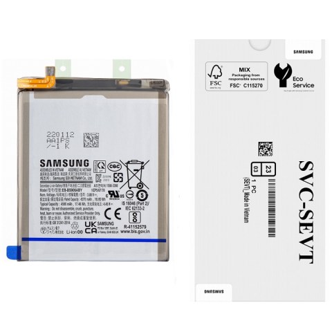 Original battery Samsung Galaxy S22+ PLUS 5G S906 (EB-BS906ABY) Lion 4500mAh 3.85V SVP BOX ORIGINAL