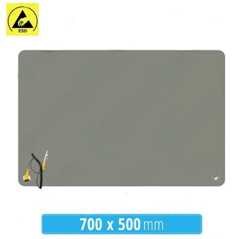 Antistatic match antithermal plate SPT009 size 70x50cm Grey 