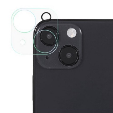 Tempered glass camera iPhone 13 / 13 MINI protection Full cover frame clear Blister 