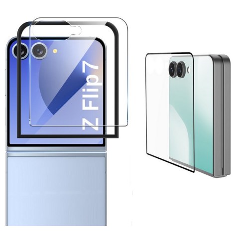 Tempered glass Samsung Galaxy Z FLIP 7 (F766B) Protective outer small display clear Blister