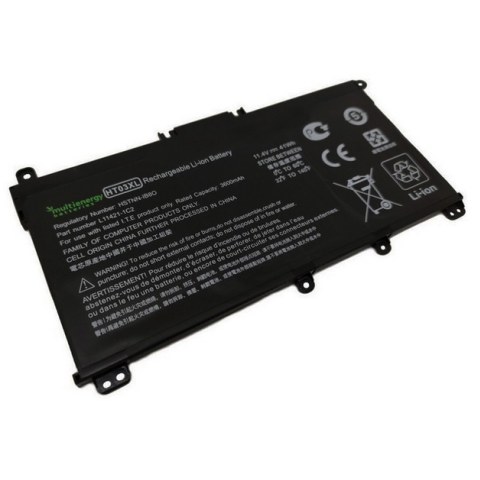 Battery for HP 255 G7 Pαvilion 15s-Fq5002NV (6UL79EA, HT03XL, HSTNN-DB8R, L11421-2D2, XU100429-18082, L11119-855) LION 3400MAH / 11.55 VOLT BOX