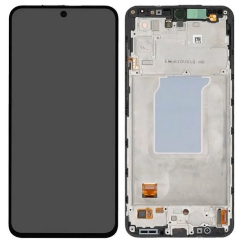 Γνήσια οθόνη LCD Samsung Galaxy A27 5G SM-A276B Black Display AMOLED Touch screen Digitizer W/frame SVP BOX ORIGINAL