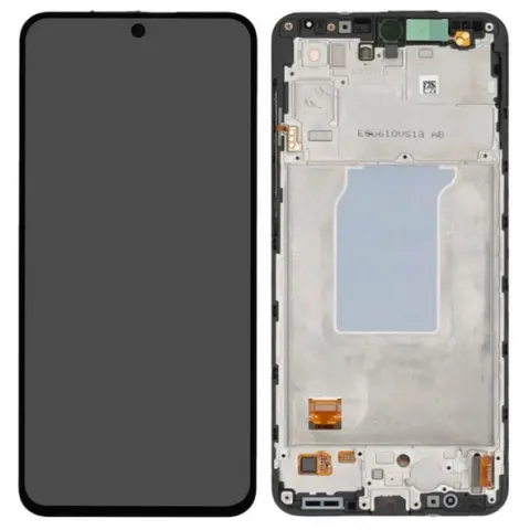 Γνήσια οθόνη LCD Samsung Galaxy A27 5G SM-A276B Black Display AMOLED Touch screen Digitizer W/frame SVP BOX ORIGINAL