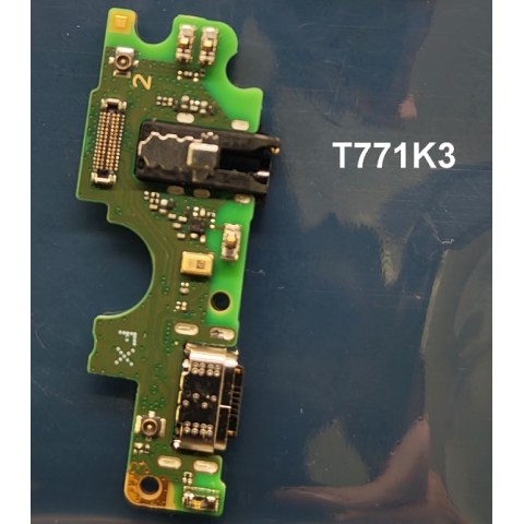 Γνήσιο σύστημα τροφοδοσίας TCL 40 NXTPAPER 5G T771K3 FX Dock SUB charge board USB TYPE-C connector Blister