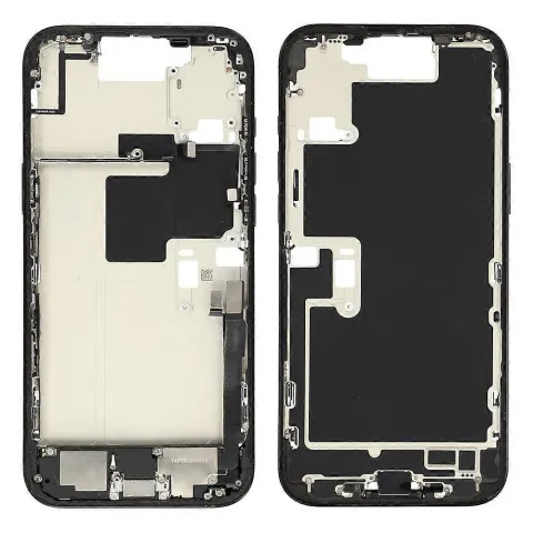 Μεσαίο πλαίσιο iphone 16 Pro Max middle frame cover PULLED GRADE A Black W/Parts Blister