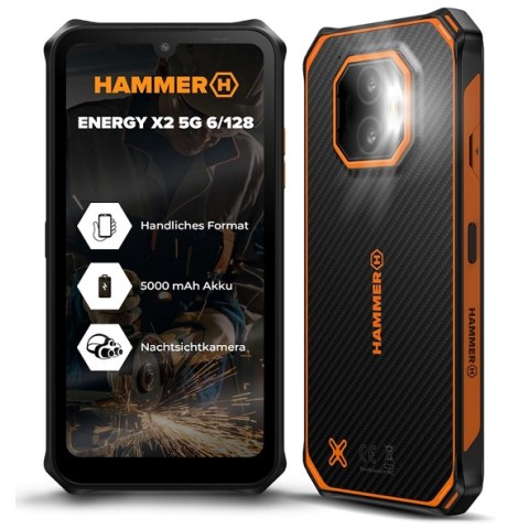 Κινητό τηλεφωνο Hammer Energy X2 5G 8/256GB DUAL SIM IP69 LION 5000MAH IP69 BOX