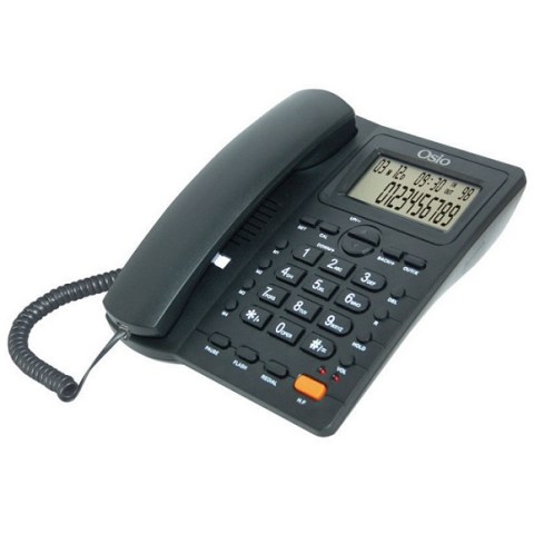 Ενσύρματο τηλέφωνο με οθόνη Osio OSW-4710B Μαυρο ID Caller Black box