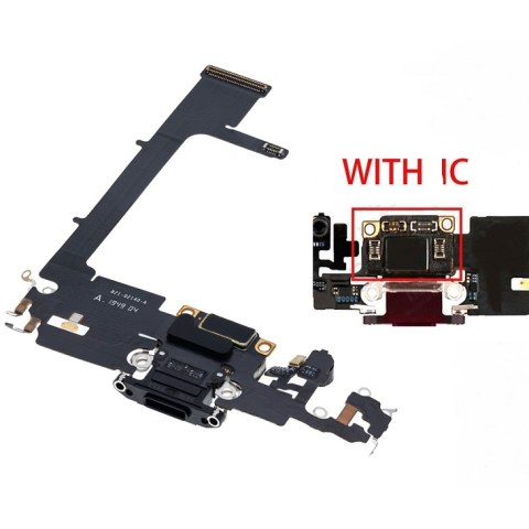 Flex charge cable OEM iPhone 11 PRO (A2215) Grey W/IC USB 8 Pin Liggtning Blister