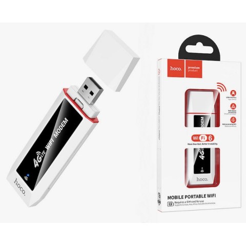 Ασύρματη φορητή συσκευή USB Stick HOCO με 4G LTE 150mps modem dongle για σύνδεση στο ιντερνετ με υψηλές ταχύτητες broadband dongle Box