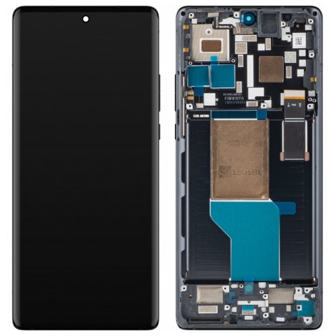 Γνήσια οθόνη Motorola Edge 30 Ultra (XT2241) Grey Display P-OLED Touch screen Digitizer W/Frame Blister ORIGINAL
