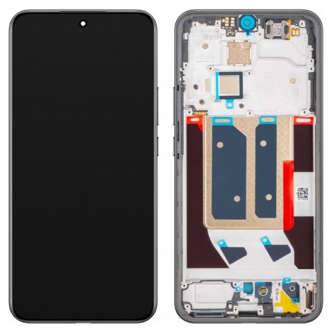 Γνήσια οθόνη LCD Xiaomi Realme 14 PRO PLUS (RMX5051) 2025 Grey complete Display OLED Touch screen digitizer w/frame SVP BOX ORIGINAL
