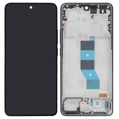 Γνήσια οθόνη Xiaomi Redmi Note 14 5G (24094RAD4G)/Poco M7 Pro 5G (2409FPCC4G/2409FPCC4I) Display AMOLED W/Frame Black SVP BOX ORIGINAL