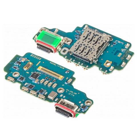 Γνήσια πλακέτα φόρτισης Samsung Galaxy S25 ULTRA 5G (SM-S938B) 2025 Dock port Type-C SUB PBA charge board & SIM Card slot & MIC Blister SVP ORIGINAL