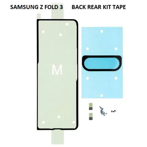 Γνήσια ταινία Samsung Galaxy Z FOLD 3 SM-F926B REWORK KIT REAR COVER Adhevise TAPE SVP ORIGINAL