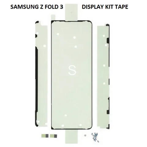 Γνήσια Αυτοκόλλητη Ταινία Samsung Galaxy Z FOLD 3 SM-F926B LCD REWORK Front KIT Diplay Adhevise TAPE SVP ORIGINAL