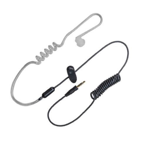 Handsfree Hytera ES-01 Earbud with Acoustic Tube (3.5mm Receive-Only)