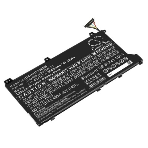 Μπαταρία Huawei MateBook D 15 2019 (Bohrk-WAQ9BL) HB4692J5ECW Type HQ CS Lion 3665mAh 11.46V / 42Wh Box (ΕΞΑΝΤΛΗΘΗΚΑΝ)