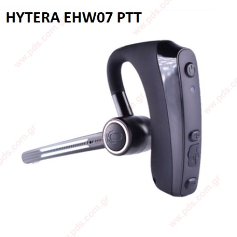 Ασύρματο ακουστικό Bluetooth 5.0 headset Hytera EHW07 Double PTT Noise cancelling Mono speaker & microfone Black Box