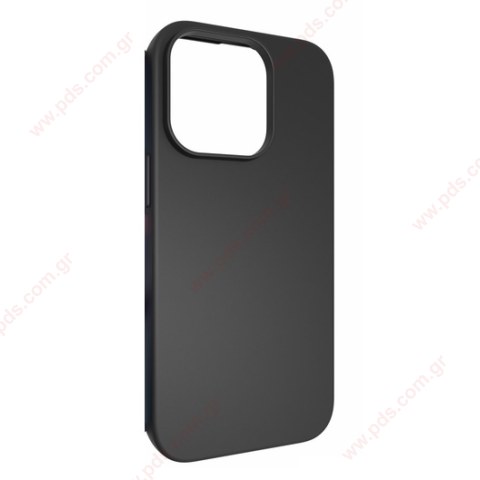 Θήκη κάλυμα για iPhone 14 PRO Silicon Black σε μαύρο χρώμα Blister
