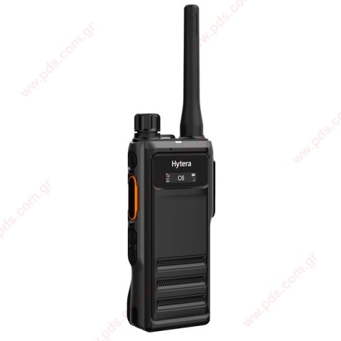 Φορητός πομποδέκτης Hytera HP605 UHF DMR Bluetooth GPS Digitial / Analog 400-527MHZ μπαταρία Lion 2000 mAh Box