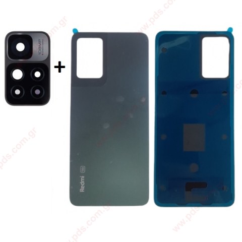 Πισω καπάκι Xiaomi Redmi Note 11 Pro Plus + 5G (21091116UC) Green OEM SET 2 PCS για το πράσινο χρώμα BULK (ΕΞΑΝΤΛΗΘΗΚΑΝ)