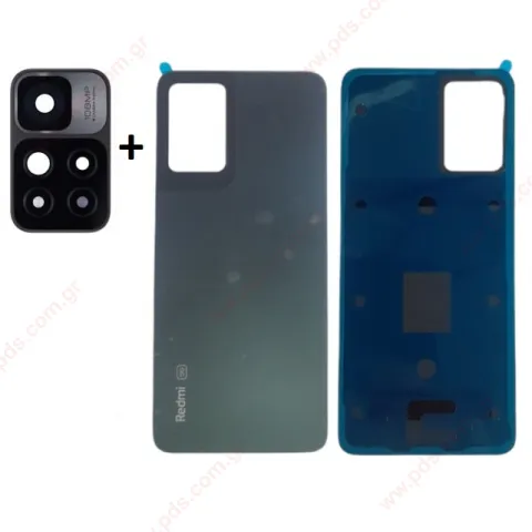 Πισω καπάκι Xiaomi Redmi Note 11 Pro Plus + 5G (21091116UC) Green OEM SET 2 PCS για το πράσινο χρώμα BULK (ΕΞΑΝΤΛΗΘΗΚΑΝ)
