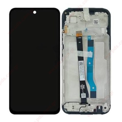 Original Xiaomi Redmi 15C 4G / REDMI 15C 5G 2025 / POCO C85 4G / C85 5G  (EU VERSION 16.9CM - VERS. FLAT B/E) Display IPS Touch screen Digitizer W/Frame Black SVP Blister ORIGINAL