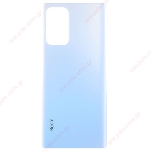 Battery cover for Xiaomi Redmi Note 10 Pro 4G / Redmi Note 10 Pro Max M2101K6G Light Blue HQ Bulk