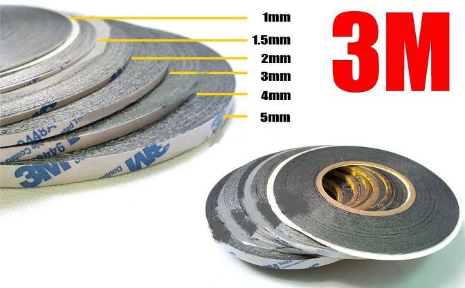 Tape double sided for touch glass