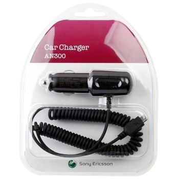 Original car charger SonyEricsson AN300 for Vivaz, X2, X10, X10 Pro, X10 Mini,10 Mini Pro Spiro, Aspen