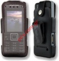 Leather case Jim Thomson for SonyEricsson C902 whith belt clip