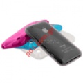 Case from excelent plastic water design for Apple Iphone 3G, 3GS in black color transparent