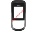 Original front cover Nokia 2220slide Graphite with display glass
