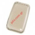 Transparent hard plastic case for Apple iPhone 3G/3GS  in grey color