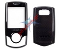 Original front and battery cover Samsung GT S3100 Black 