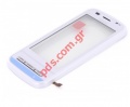 Original front cover Nokia C6-00 whith digitazer in white color