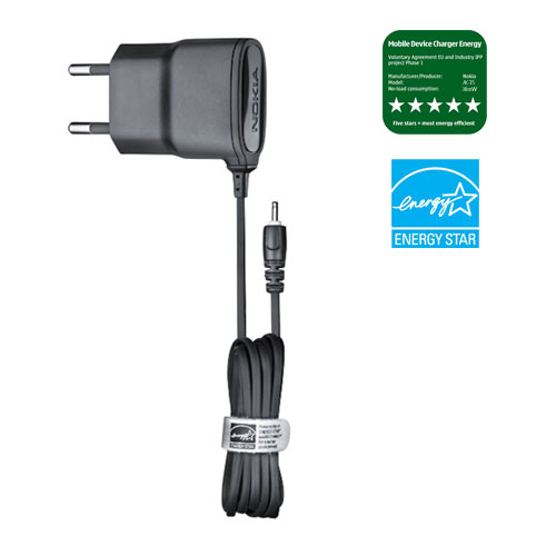 Original travel charger for Nokia AC-15E Black Bulk