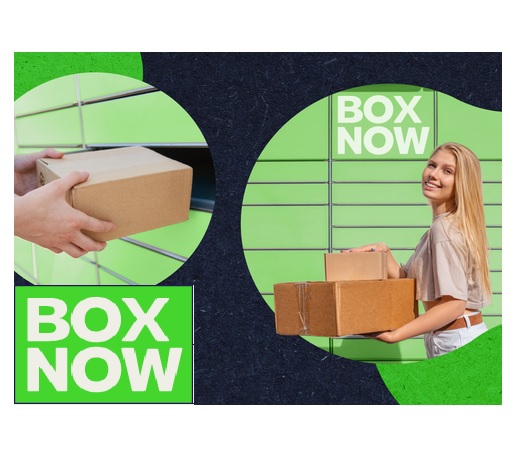 Delivery with BOXNOW Contact with us for more information (UNTIL 60X45X17CM) MEDIUM