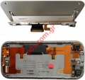 Original Nokia N97 Slide Cover Hinge whith flex cable set Assembly ( Gold )