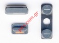 Apple iPhone 4G   Button Set 3 pcs (Volume, Vibration, Power Buttons)