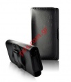 Vertical case full style whith clip for Apple iPhone 4G Black VIP