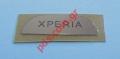 Original Logo label SonyEricsson Xperia X10 Mini  for black gold (1 pcs)
